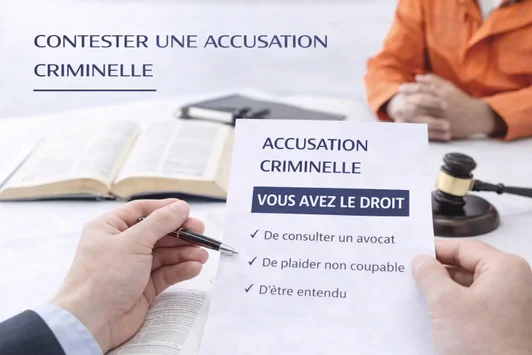 Guide pratique pour contester une accusation criminelle au Québec