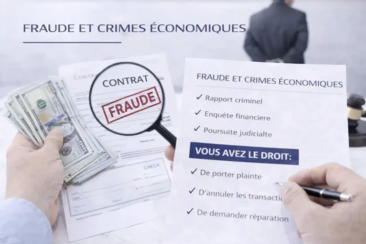 Guide pratique sur la fraude et crimes économiques au Québec