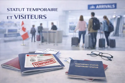 Guide pratique sur le statut temporaire et visiteurs au Canada