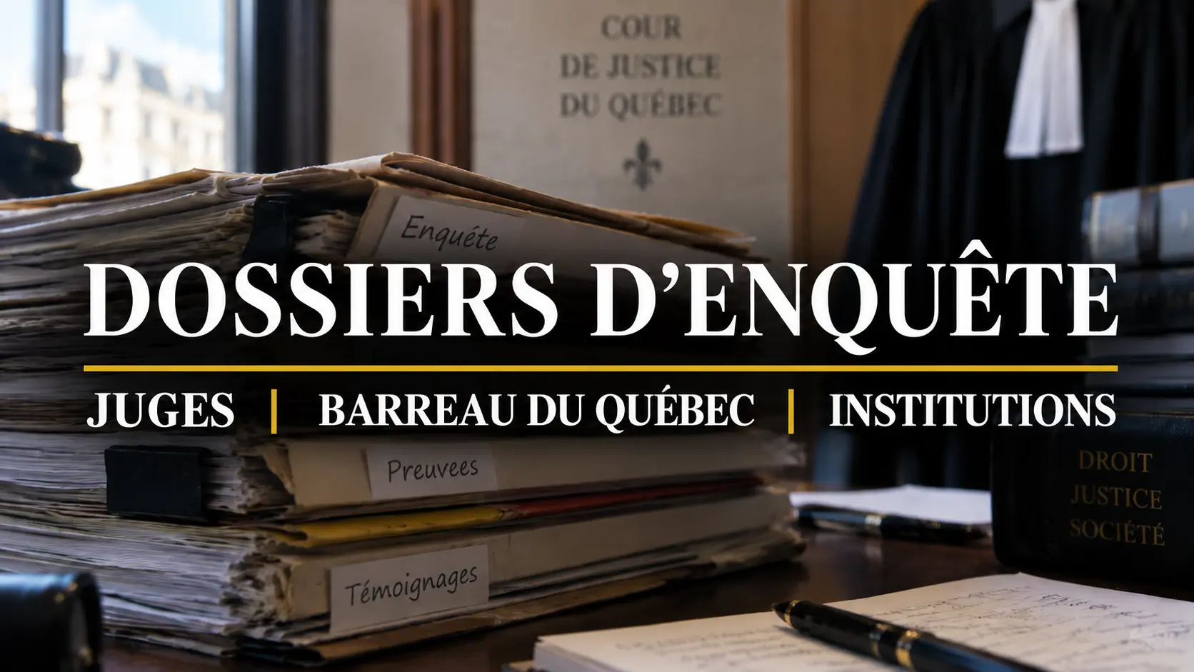 Dossiers d’enquête d’EnDroit.ca