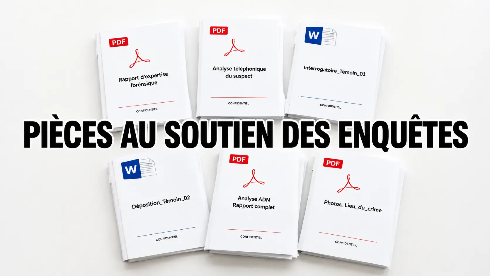 Pièces au soutien des enquêtes | EnDroit.ca